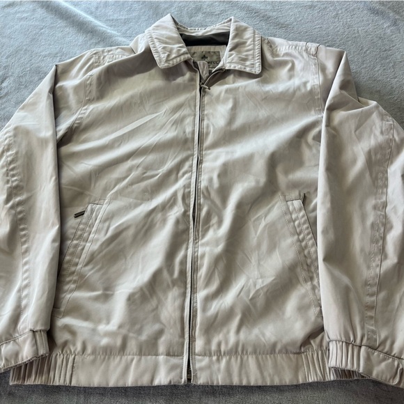 Rainforest Stone Lightweight Lined Spring Fall Full Zip Jacket - Picture 5 of 12